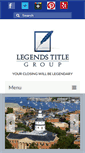 Mobile Screenshot of legendstitle.com